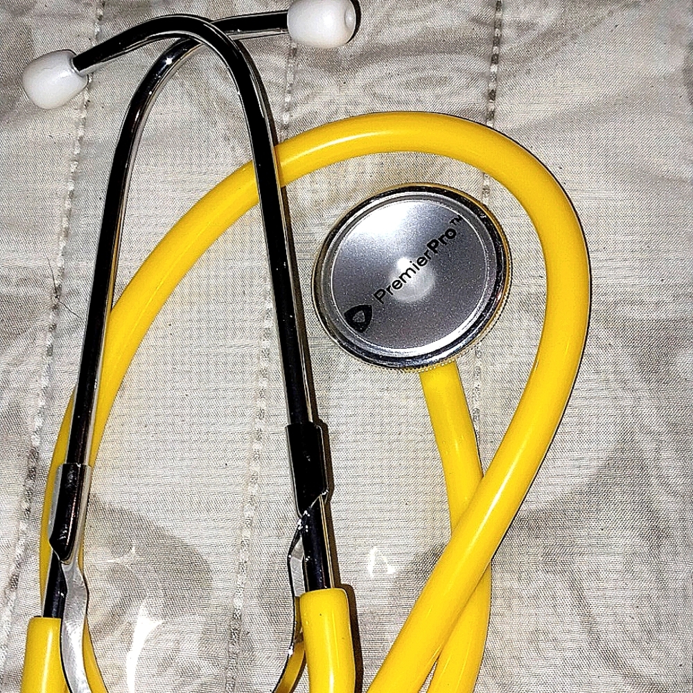 New Fully Assembled Premier Pro Single Head Stethoscope 🩺 without box, vibrant